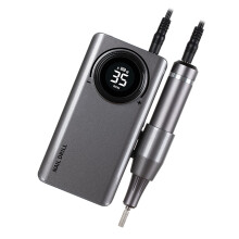 Portable 0-35000RPM Nail Drill Machine for Acrylic Nails-Gray