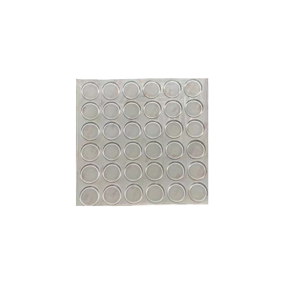 36 Pcs Silicone Bumpers Adhesive Buffer Pads, Buffer Furniture Pads Cupboard Door Stops Door Pads Stop Slamming Protector 20* 2Mm Adhesive Bumper Sili 9198585876644