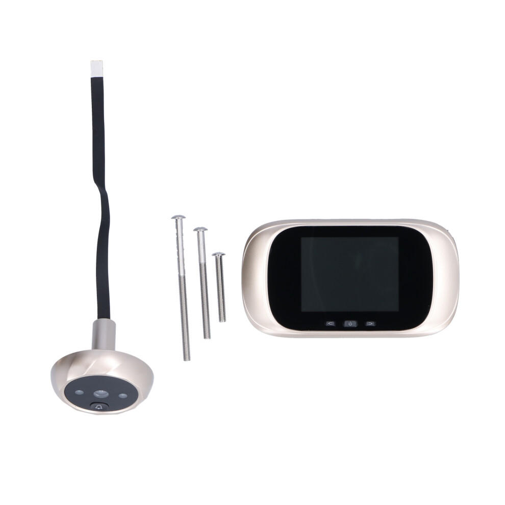 2.8 Inch Tft Lcd Display Digital Doorbell, 3Mp Professional Security High-Definition Camera Ensuring Unmatched Visibility 9198585876521