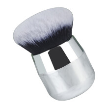 Platzsparender Make-up-Pinsel für glatte und gleichmäßige-Silber