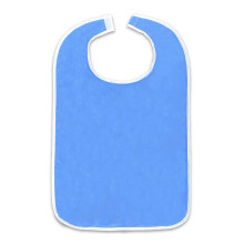 Le bavoir réglable pour adulte offre une protection-Bleu ciel