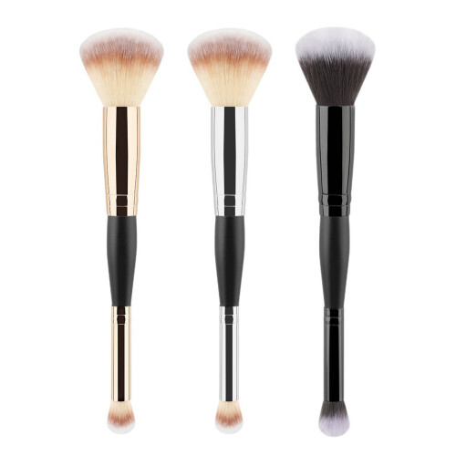 Outil de maquillage multi-usages à double tête, idéal-l'or noir 1