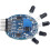 5 Way Flame Sensor Module, Advanced Fire Extinguisher Sensor Board With Indicator,  Sensitivity For Safety Monitoring 5