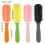 Brosse à cheveux en Nylon à coussin à 9 rangées, peigne-Rose 4