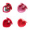 Palette de rouge à lèvres vide Portable, Palette de-Rose 2