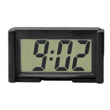 Car Dashboard Clock with Digital Time Display, SelfAdhesive Mount for Car and Truck