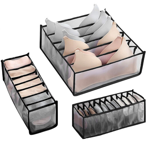 Wardrobe Magic: Cloth Storage Solutions, High-Quality Material Mesh Organizer 1