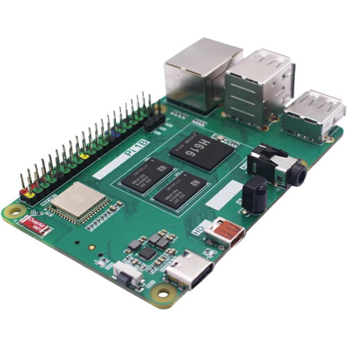 Development Board ARM A55 Single Board Computer Aluminum Heatsink 2GB DDR3 RAM Development Kit 1