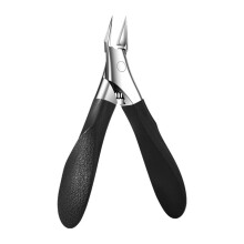 Professioneller ergonomischer Zehennagelknipser für-Schwarz