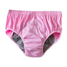 Reusable Cotton Incontinence Underwear For Adults-pink XL