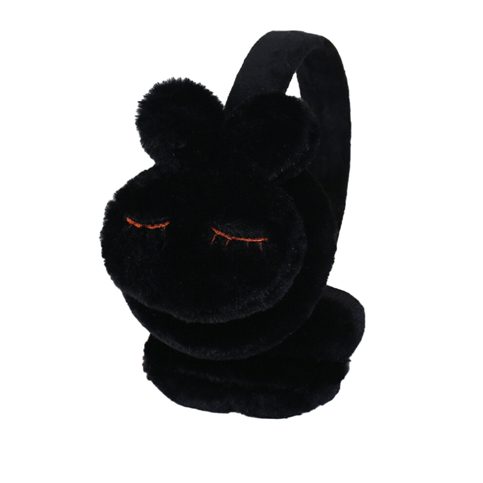 Ear Muffs for Women Girls, Adjustable Winter Warm Earmuffs with Furry Fleece Lining Soft Plush Warm Ear Protectors, Windproof Warm Cold Weather Ear Wa