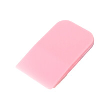 Silicone Cosmetic Brush Streakless Coverage Skin Safe Flat-Pink