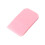 Silicone Cosmetic Brush Streakless Coverage Skin Safe Flat-Pink 1