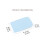 Silicone Cosmetic Brush Streakless Coverage Skin Safe Flat-Pink 3