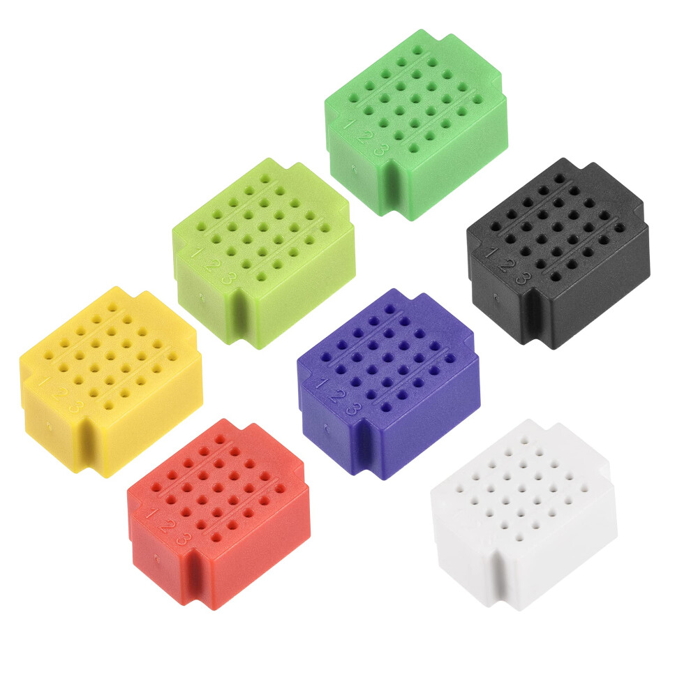 Mini Breadboards 25 Tie Point Solderless Breadboards For Proto Shield Distribution Connecting Blocks Pack Of 14 9067246253257