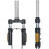 Front Suspension Fork Hydraulic Front Fork Shock Absorbers For Electric Scooter And Motorcycle 2