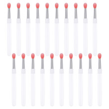 20Pcs Reusable Silicone Lip Applicators Hygienic-Crimson red