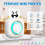 (White) mini printer, mini thermal printer, mini photo printer, mini sticker printer, laser printer, pocket printer, wireless printer 2
