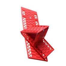 Foldable Car Snow Traction Plates Red Tire Mats For Snow Mud And Sand Auto Accessories Winter Tyre Safety Off Road