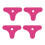 Precuts Kinesiology Tape Ankle Support & Stability,-Rose Red 1