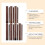 Hypoallergenics Eyeliners With Fine Tip Creates-brown 4