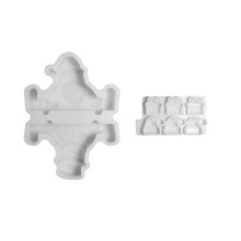 Moules en Silicone pour bonhomme de neige de noël, moules en