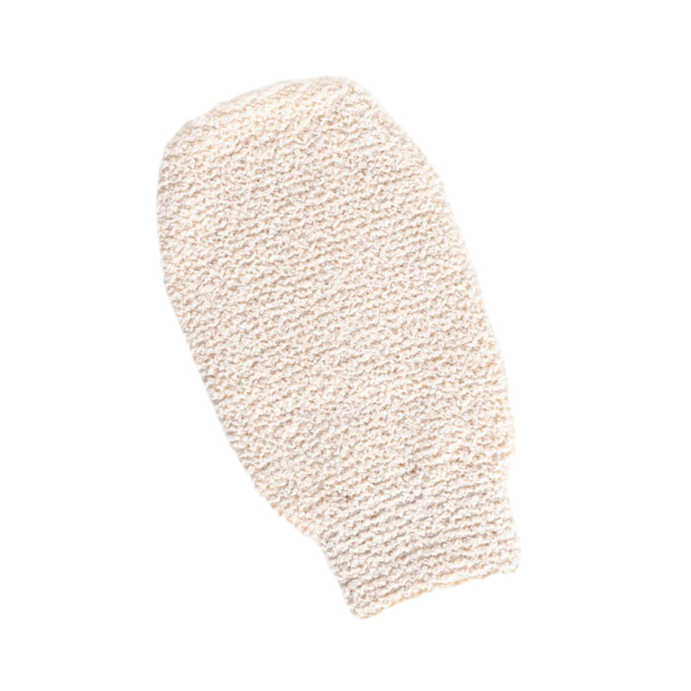 Soft Fibres Exfoliating Bath Gloves For-Pointed gloves and l