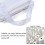 Bordure décorative à franges pour loisirs créatifs, Polyester 8