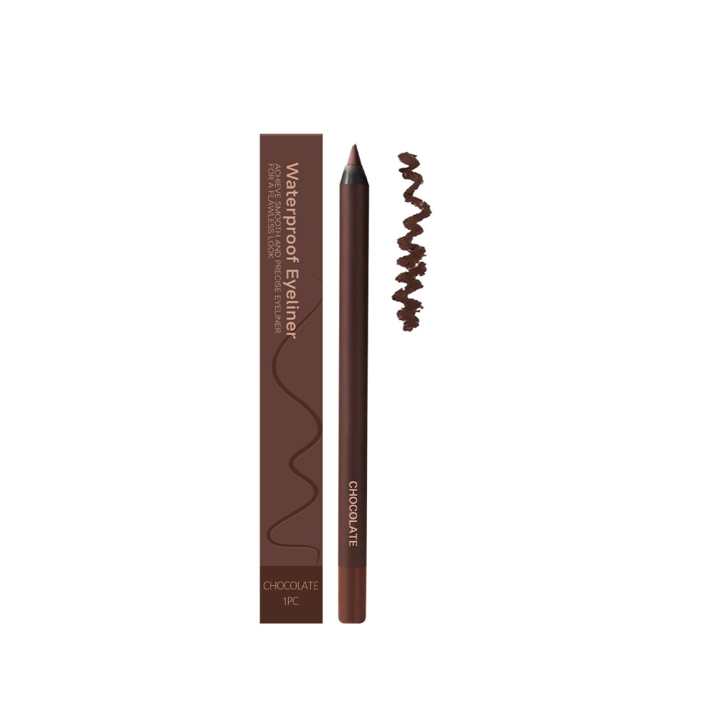Long Wearing Creamy Eyeliners Pencil For Defined Eyes-Chocolate