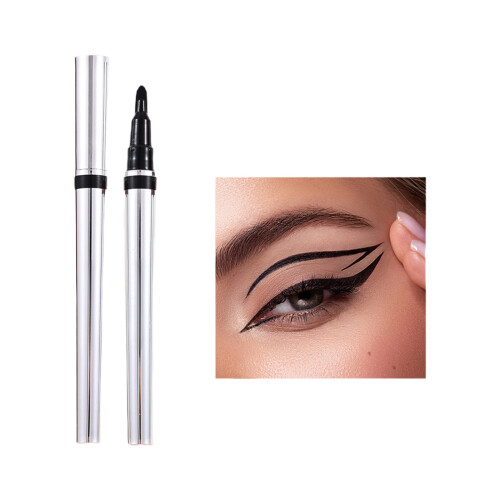 Smudge Free Liquid Eyeliners Waterproof Precisions Tip-Black 2