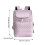 Isolierter Rucksack, Lebensmittel-Liefertasche,-Grau 4