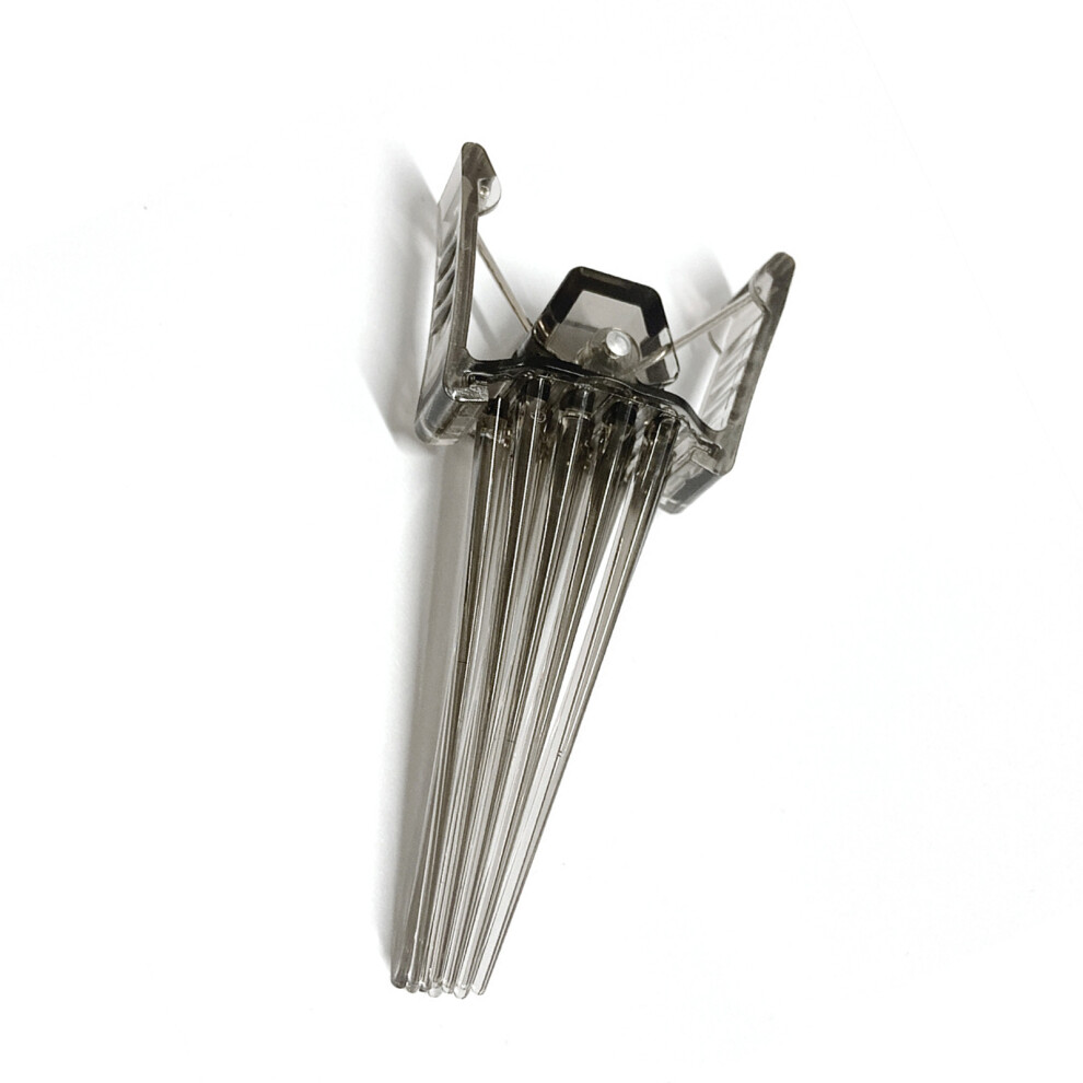 Korean Bangs Volumizing Tool Retro Styled Hair Clip-Smoke grey