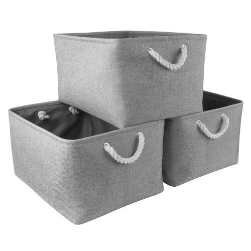 Collapsible Baskets with Handles, Beautiful and Practical Storage Solutions for Your Home