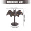 Handcrafted Bat Shaped Tin Candle Holder Lights Battery-1PCS 2