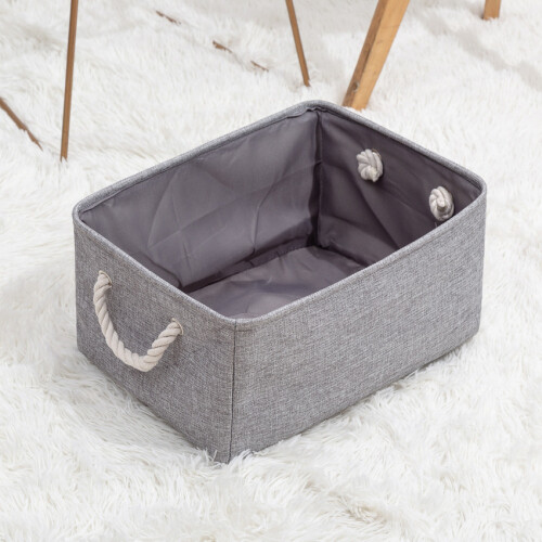 Collapsible Baskets with Handles, Beautiful and Practical Storage Solutions for Your Home 1