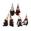 Ensemble de 2 poupées Gnomes saisonnières, décoration de noël 4