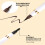 Waterproof Eyeliners Pen Quick Drying Smudge Proof Long-Brown 2 4