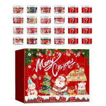 Calendário do Advento com 24 Surpresas e Brinquedos Sensoriais Terapêuticos para Crianças - Ideal para Presentear em Festas de Natal.