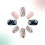 24 Pcs Autumn Winter Press On Nails Square Artificial Nails 6