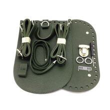 Handgefertigtes Taschenherstellungs-Set, Tasche unten,-Grün