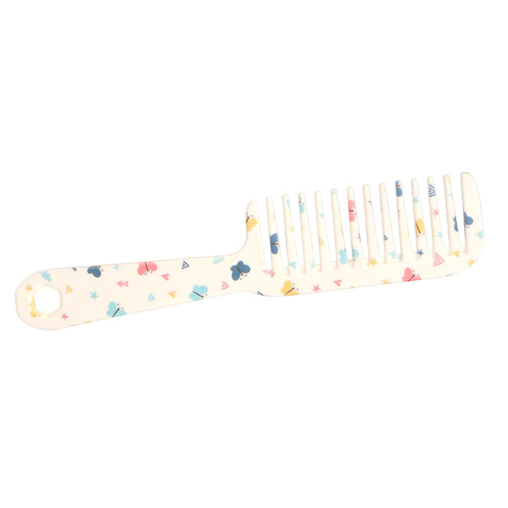 Wide Tooth Combs Shower Comb Curly Hair Comb-Butterfly