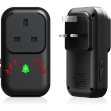 Power Loss Alarm with LED Indicator, No Occupy Outlet, 80-110dB Adjustable Freezer Alarm with 7 Sirens, Perfect for GFI/GFCI Trips