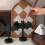 Battery Powered Bat LED Candle Holder Halloween Shelf-2PCS 5