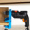 Electric Drill Fixer Bench Drill Holder, Adjustable Angle Drill Stand for Hand Grinders, Compatible with Countertop Tools 2