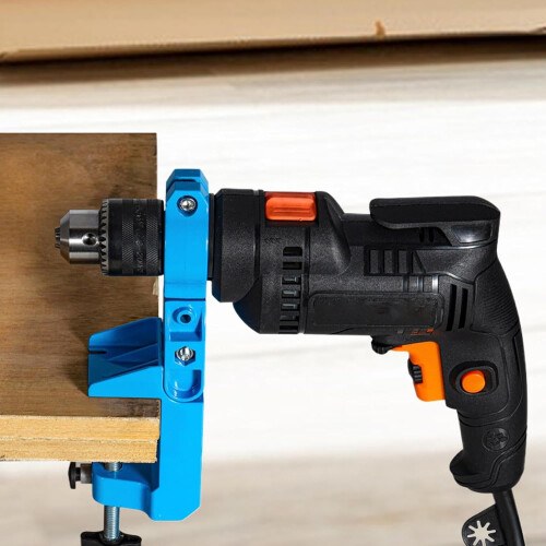 Electric Drill Fixer Bench Drill Holder, Adjustable Angle Drill Stand for Hand Grinders, Compatible with Countertop Tools 1