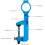 Electric Drill Fixer Bench Drill Holder, Adjustable Angle Drill Stand for Hand Grinders, Compatible with Countertop Tools 5