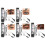 Double Ended Liquid Eyebrow Pencil And Brush Set For-BLACK 2