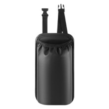 Car Fire Extinguisher Holder PU Leather Universal Mount Quick Access Adjustable Strap for Car Seat