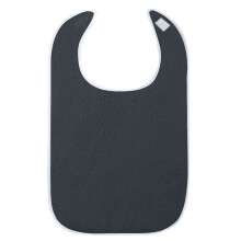 Adult Washable Bibs Seniors Bib Clothing Protection Bib-Gray