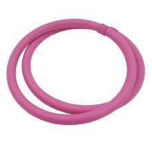 Weighted Arm Hoops Pink Massage Circles For Women Foam Padding Exercise Hoop For Arm Strengthening And Fat Reduction